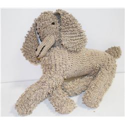 1950S KNIT POODLE STUFFED ANIMAL