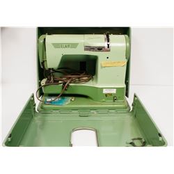 VINTAGE ELNA SUPERMATIC SEWING MACHINE IN CASE
