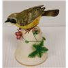 Image 1 : JAPANESE PORCELAIN BIRD BELL COLLECTIBLE IN BOX