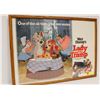 Image 1 : ORIGINAL DISNEY LADY AND THE TRAMP MOVIE POSTER