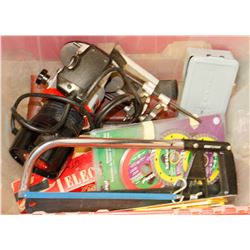 BIN FULL OF TOOLS ROUTER CALIBRATION GAUGES