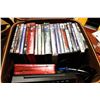 Image 1 : VINTAGE SUITCASE FULL OF DVDS AND PORTABLE DVD