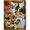 Image 1 : BOX OF ASSORTED THREADS AND NOTIONS