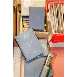 SET OF 1950S BRITISH WORLD BOOK ENCYCLOPEDIA SET