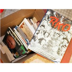 BIN OF ASSORTED VINTAGE BOOKS