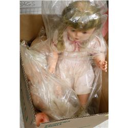 BOX OF ASSORTED VINTAGE DOLLS 1950S 1960S