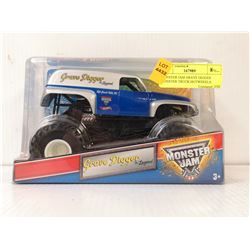 MONSTER JAM GRAVE DIGGER MONSTER TRUCK HOTWHEELS