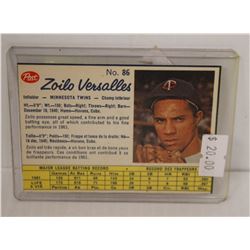 1961 POST BASEBALL ZOILO VERSALLES