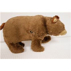 ANTIQUE WIND UP MECHANICAL BEAR