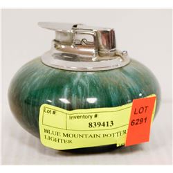 BLUE MOUNTAIN POTTERY TABLE LIGHTER