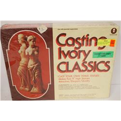 VINTAGE CAST YOUR OWN VENUS STATUES 9” TALL KIT