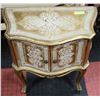 Image 1 : GOLD PAINTED SIDE CABINET 24 X 13 X 26