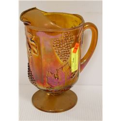 ANTIQUE DEPRESSION GLASS PITCHER