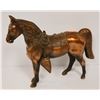 Image 1 : VINTAGE BRASS HORSE STATUE 10 INCH TALL