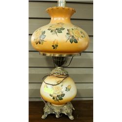 VINTAGE ELECTRIC OIL LAMP 28 INCH TALL