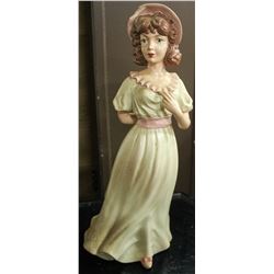 1976 SIGNED DIANA PERRY STATUE 17 INCH TALL