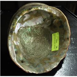 LARGE ABALONE SHELL SMUDGE POT