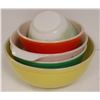 Image 1 : LOT OF ASSORTED VINTAGE PYREX BOWLS