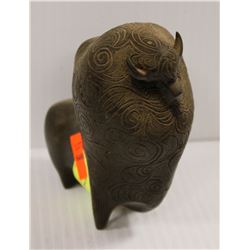 VINTAGE WEST COAST BOMA BISON STATUE 5 INCH TALL
