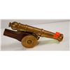 Image 1 : MINIATURE BRASS CANNON