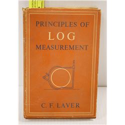PRINCIPLES OF LOG MEASUREMENTS BOOK 1951