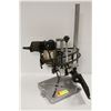 Image 1 : DRILL PRESS STAND WITH DRILL