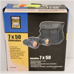 7 X 50 BINOCULARS IN BOX