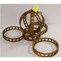 BRASS MACHINED ART STATUE CENTRE PIECE