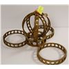 Image 1 : BRASS MACHINED ART STATUE CENTRE PIECE