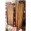 Image 1 : PAIR OF WOODEN 3 SECTION FOLDING ROOM DIVIDERS