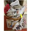 Image 1 : BASKET OF VINTAGE SEWING PATTERNS
