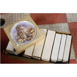 BOX OF ASSORTED COLLECTOR PLATES