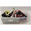 Image 1 : TUB OF ASSORTED VINTAGE NAIL POLISH AS IS