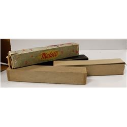 BOX OF FOUR ANTIQUE PIANO ROLLS