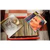 Image 1 : LARGE BIN IF ASSORTED LP RECORDS ROCK POP ETC