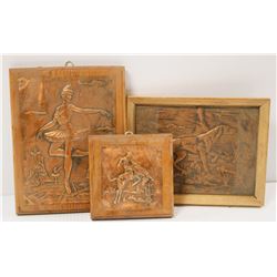 ASSORTED COPPER PLATE PICTURES