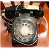 Image 1 : VINTAGE ROTARY PHONE BLACK