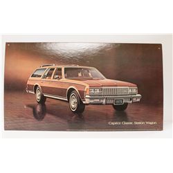 1978 CAPRICE CLASSIC STATION WAGON DEALER DISPLAY