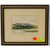 Image 1 : ORIGINAL COLLIN RANGE JASPER WATER COLOUR ROWENA