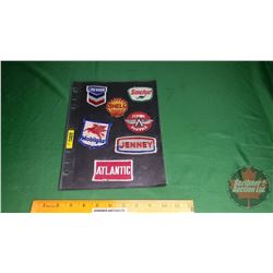 Patches (7): Chevron, Sinclair, Shell, Flying Service, Mobilgas, Jenney, Atlantic
