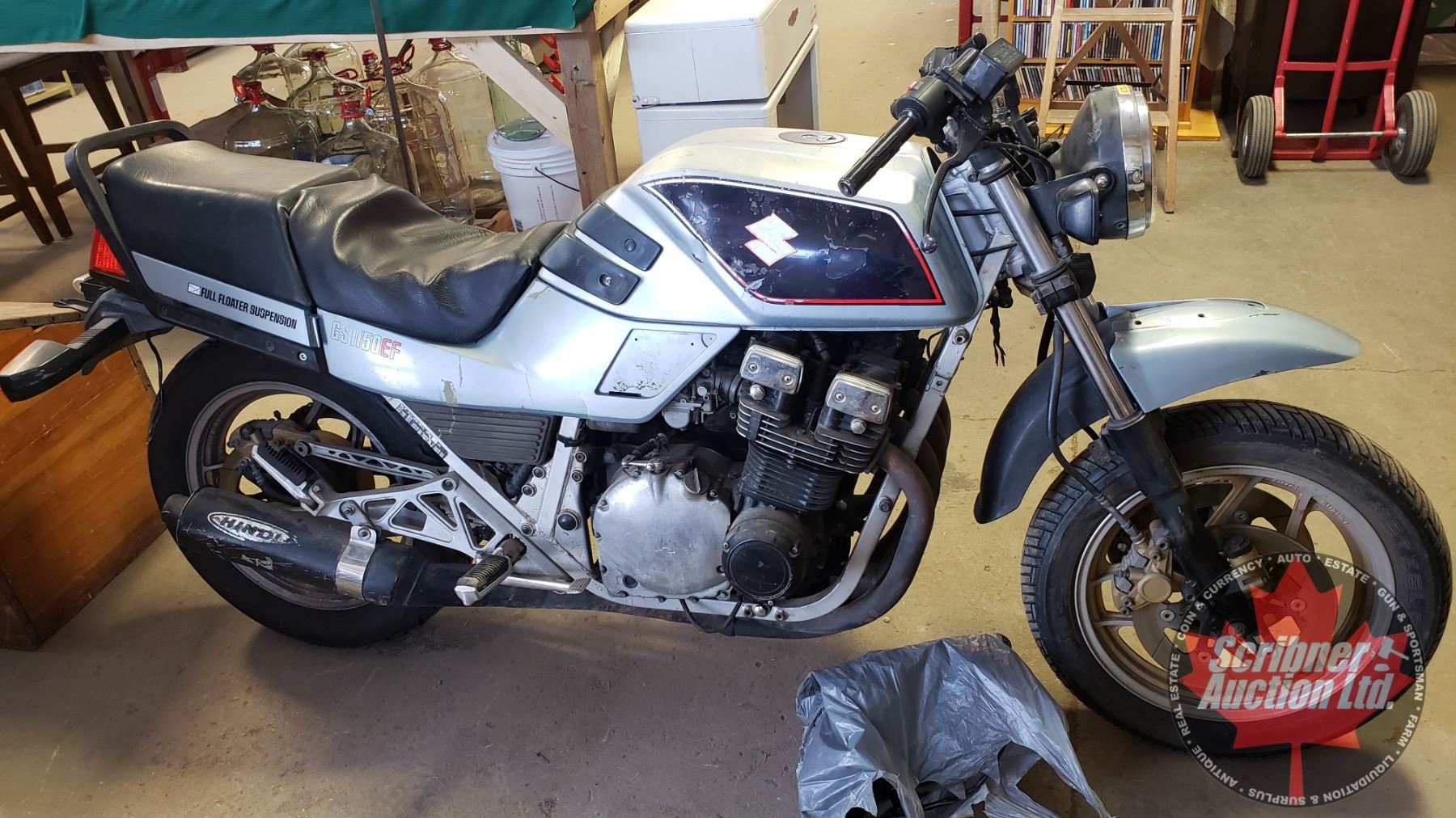 Motorbike : 1984 Suzuki GS1150EF (Not Running - Project Bike - No Key)