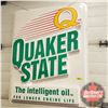 Image 1 : Quaker State Sign (Plastic Insert / Lens) (43"H x 35"W x 3"D)