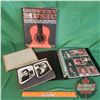 Image 1 : Tray Lot: Hollywood Movie Star Photographs, Country Music Collector Cards & Country Music Hardcover 