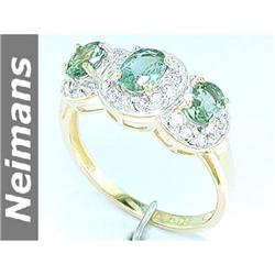 Art Deco 2.00 ct Ruby & Diamond Ring 14k Gold CERTIFIED