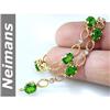 Image 1 : .25 ct Green Tourmaline Stud Earrings 14kt Gold