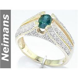 Vintage 3.50 ct Multi Sapphire Chandelier Earrings 14kt