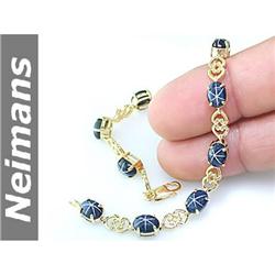 USGL Certified 1.25 ct Apatite & Diamond Ring 14kt Gold