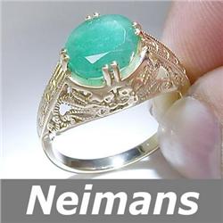 Vintage Certified 1.25 ct Pink Tourmaline Ring 14k Gold