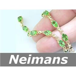 USGL Certified 1.75 ct Green Tourmaline Ring 14kt Gold