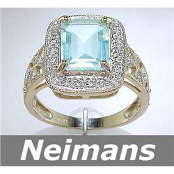 Men's Certified 1.50 ct Ceylon Sapphire Gents Ring 14kt